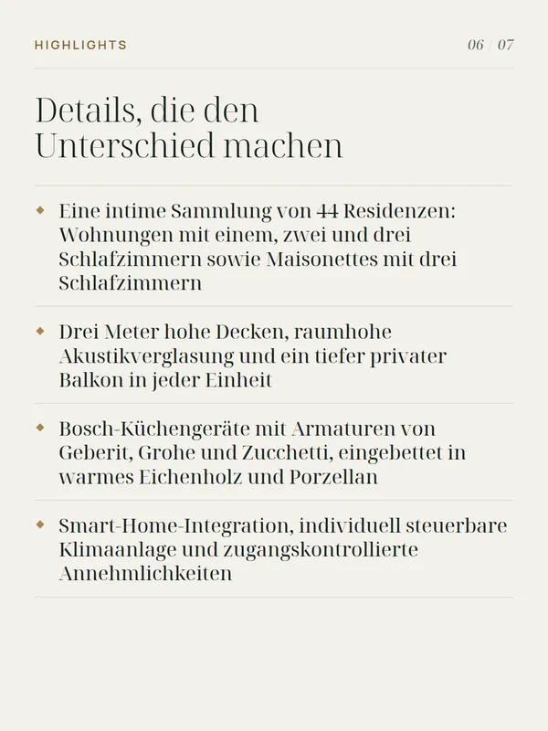 Bild 6 von 7 eines Beispielkarussells für Soma Residences