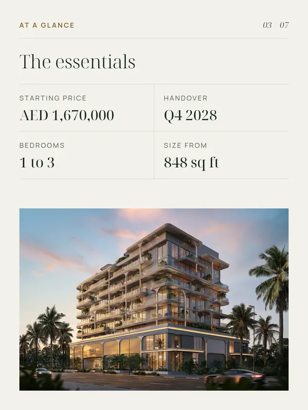 Slide 3 of 7 in a sample carousel for Soma Residences