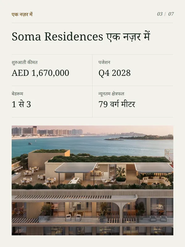 Soma Residences के नमूना कैरोसेल की स्लाइड 3, कुल 7 में से