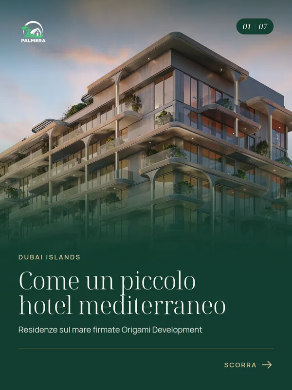 Slide 1 di 7 del carosello di esempio per Soma Residences