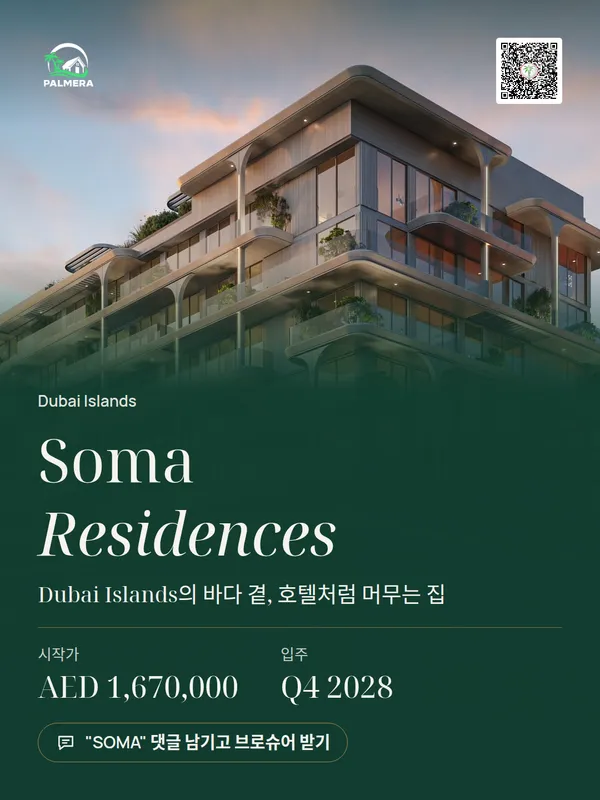 Soma Residences 배너 예시, 게시물 크기