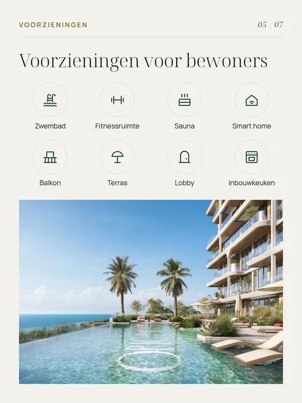 Slide 5 van 7 uit een voorbeeldcarrousel voor Soma Residences