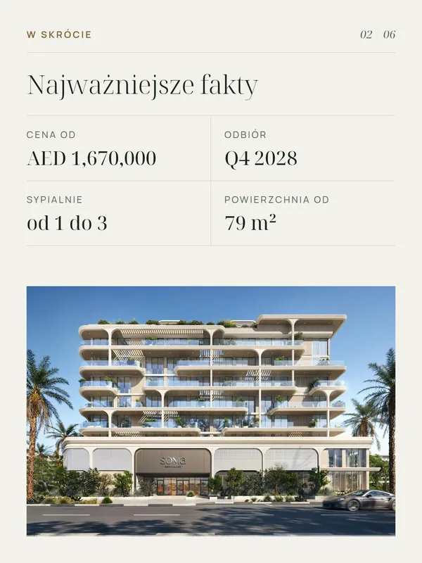 Slajd 2 z 6 przykładowej karuzeli dla Soma Residences