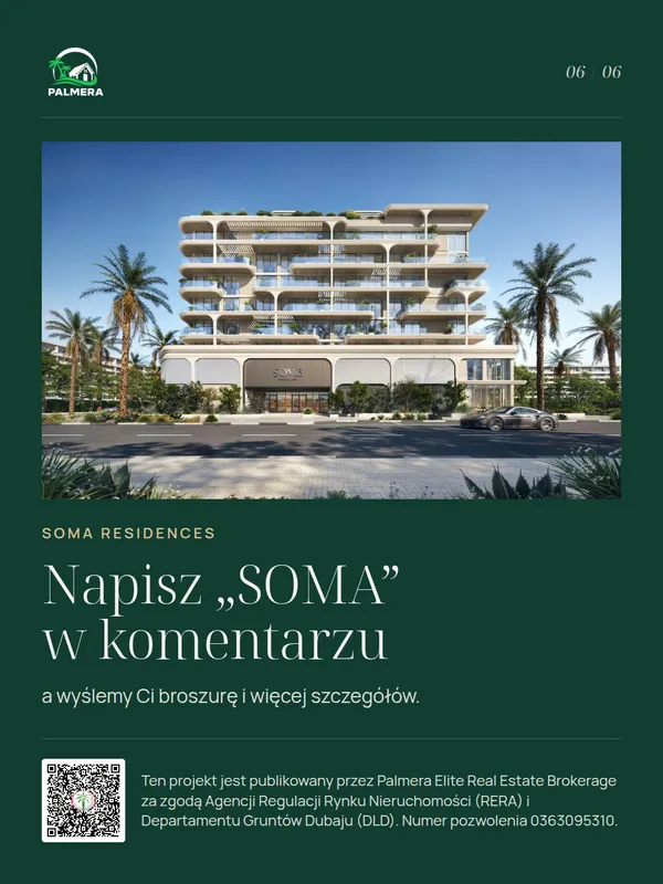 Slajd 6 z 6 przykładowej karuzeli dla Soma Residences