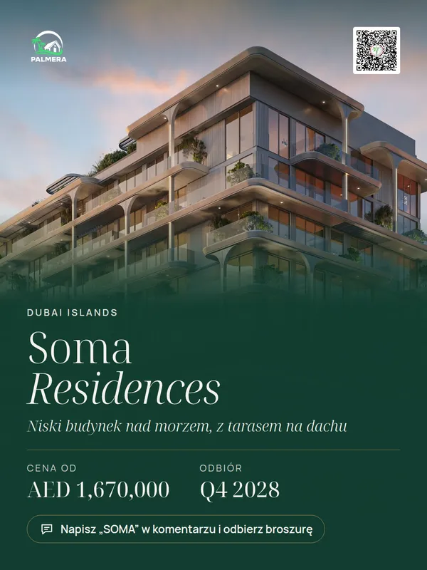 Przykładowy baner dla Soma Residences w formacie posta