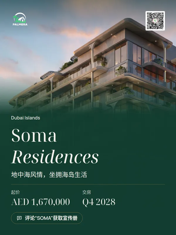 按帖子尺寸制作的 Soma Residences 示例海报