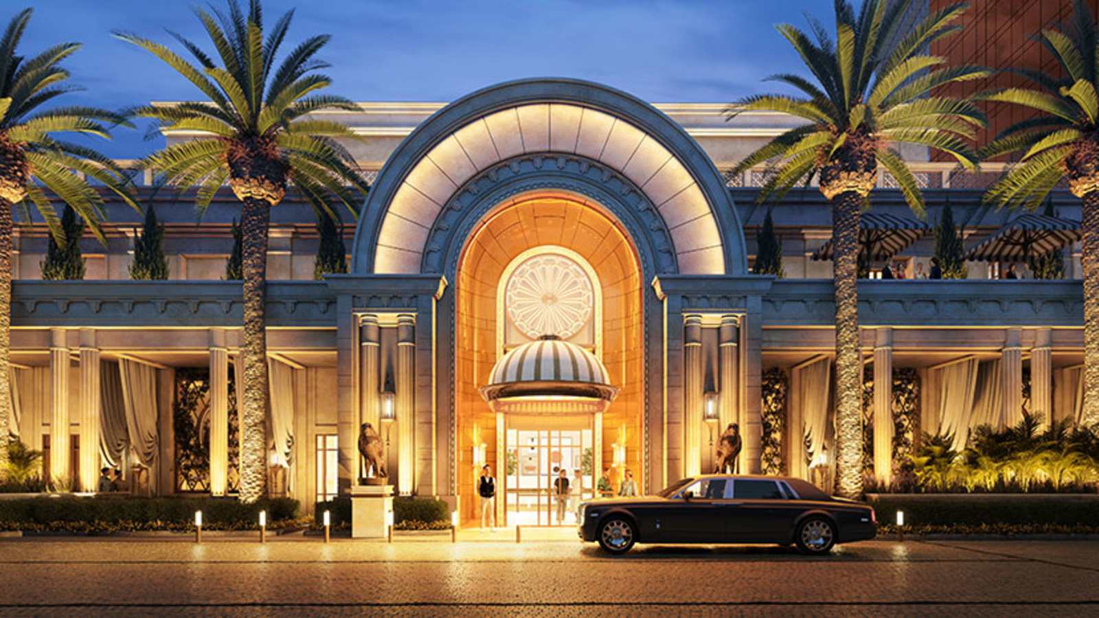 Wynn Al Marjan Island — main entrance