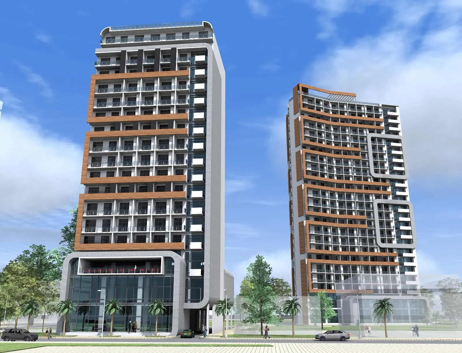 Leon Towers de KKC Group, zona del aeropuerto, Batumi