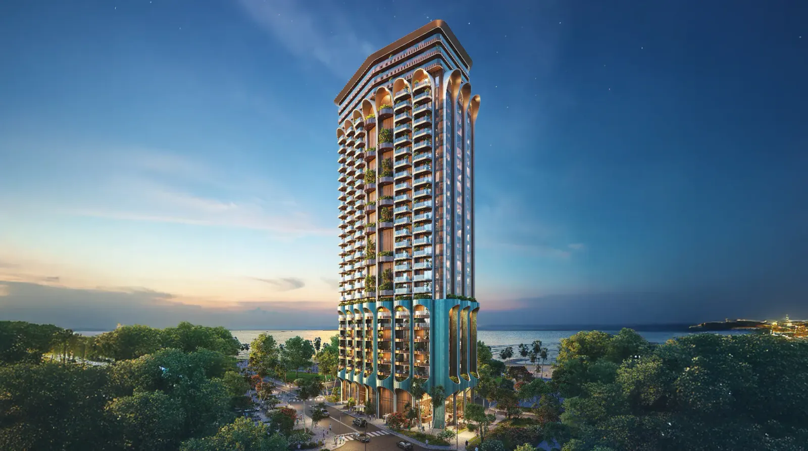 Strada di Gumbati, New Boulevard Batumi