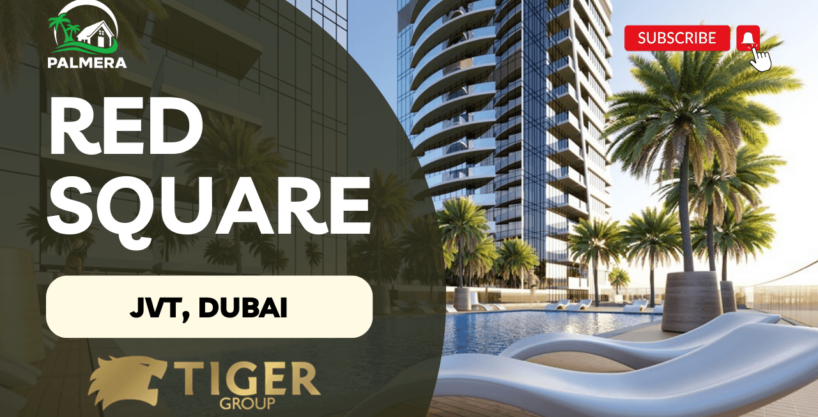 Tiger Red Square Tower at JVT, Dubai